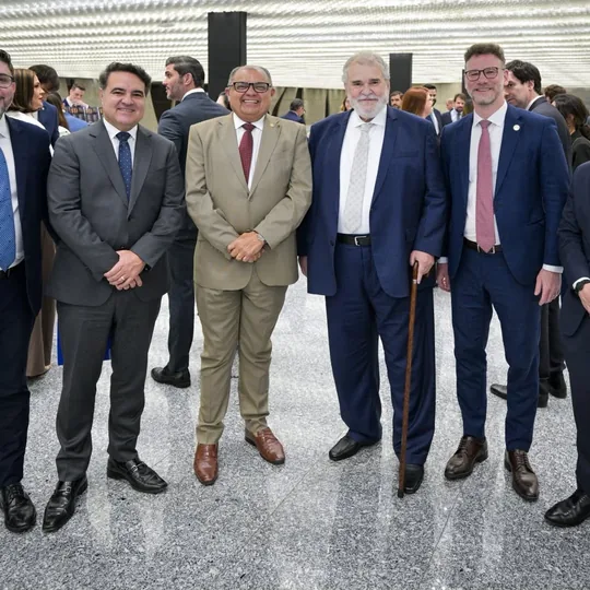 Convidados da Escola Brasileira de Atuação nos Tribunais Superiores em evento no Espaço Cultural do STJ, em Brasília