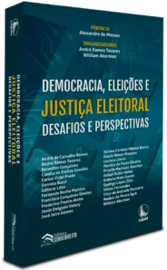 Capa do livro Democracia, Eleições e Justiça Eleitoral: desafios e perspectivas, obra da Editora Sobredireito